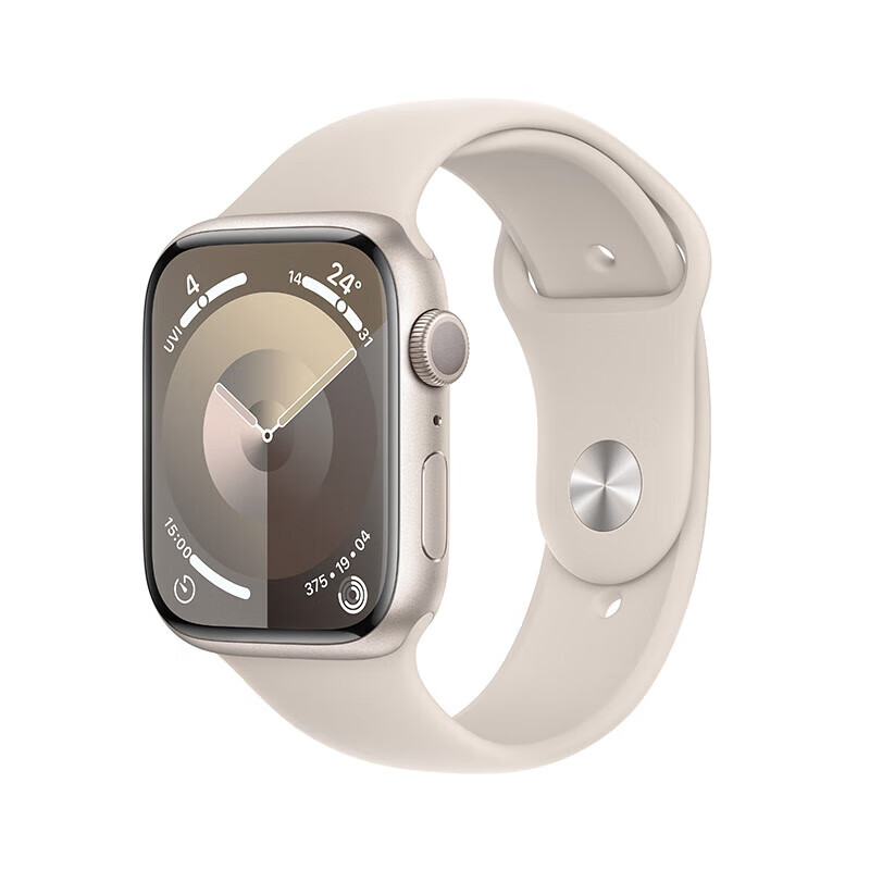 [二手99新]Apple Watch Series 9铝金属午夜色S9手表45MM表盘GPS版无修无进水国行正品高清大图