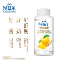 蒙牛冠益乳风味发酵乳燕麦黄桃风味250g*8瓶