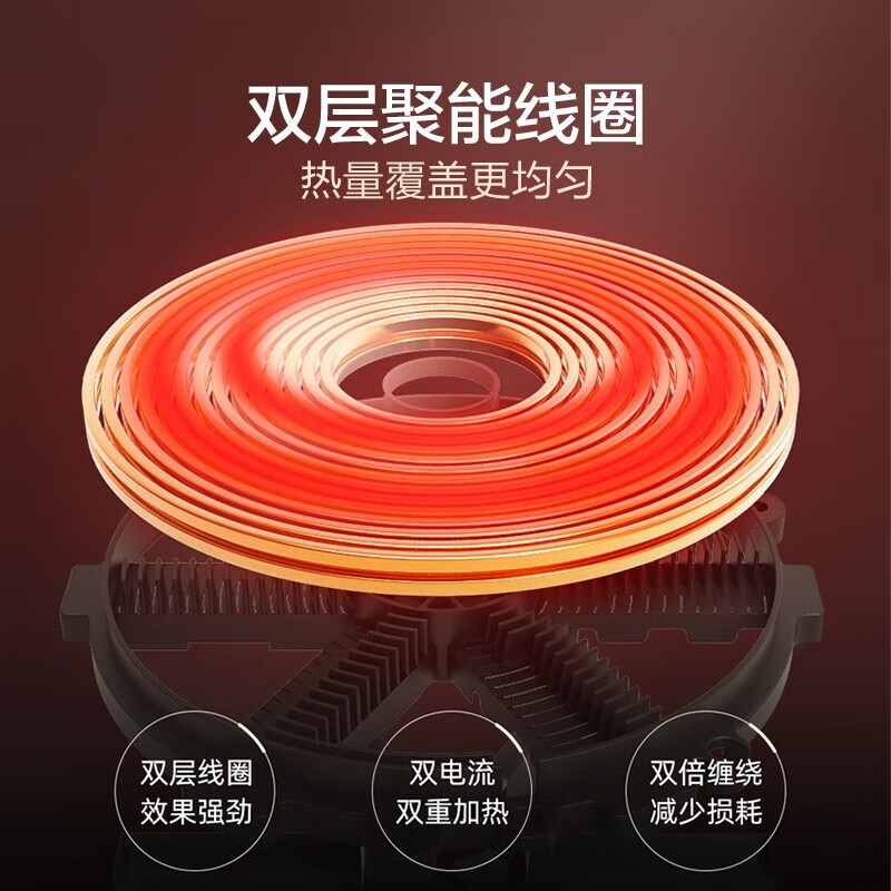 苏泊尔(SUPOR)电磁炉 家用智能爆炒大功率 火锅炒菜锅电磁灶电火锅一体 防水小型 C22-IH65E8高清大图