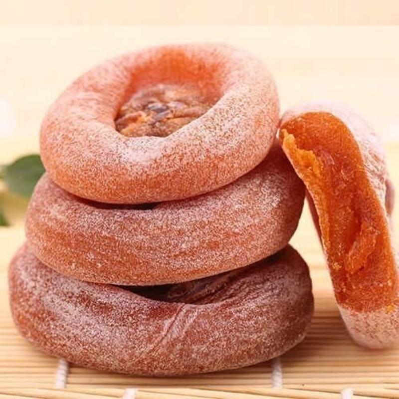 2斤圆柿饼实惠装热卖正宗流心霜降农家特级吊柿饼圆柿饼自然成熟软糯