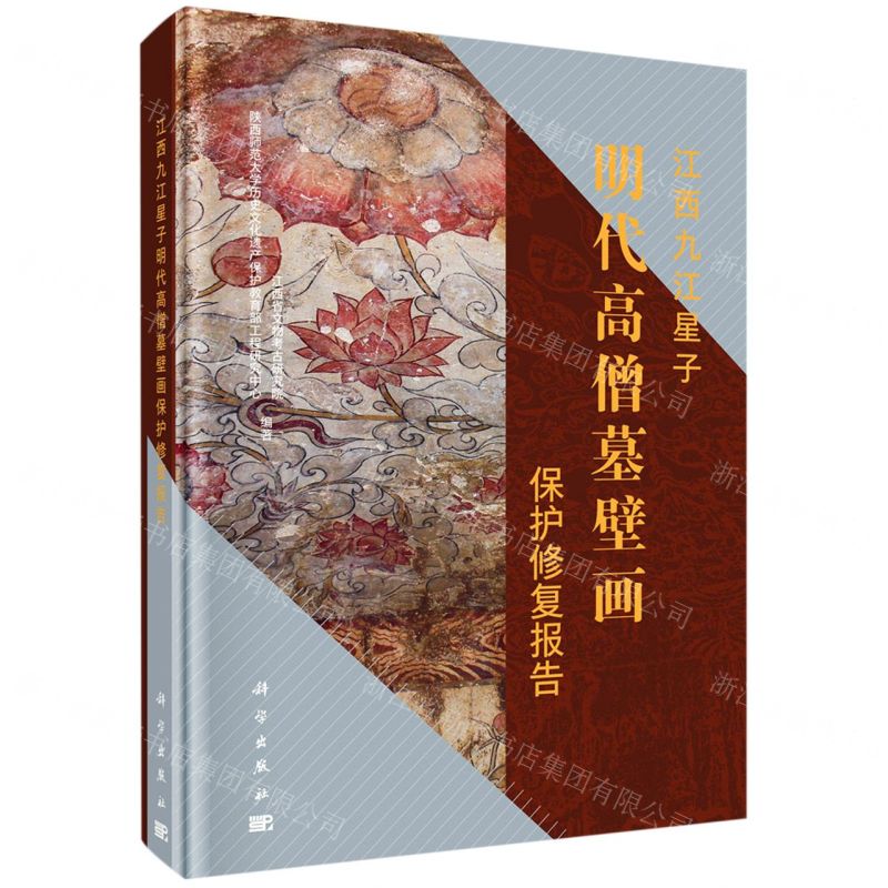 [N]江西九江星子明代高僧墓壁画保护修复报告(精)-9787030698759高清大图