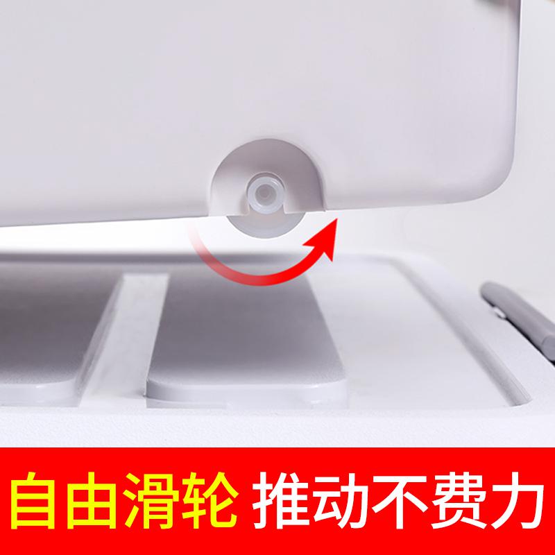 家柏饰(CORATED)家用扁平衣服床底收纳盒带轮抽屉床下储物箱整理箱床底下收纳高清大图