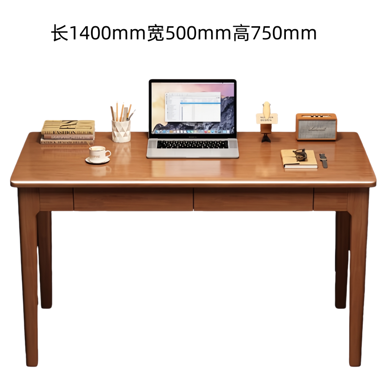 芙首泰学习书桌1400*500*750mm张高清大图