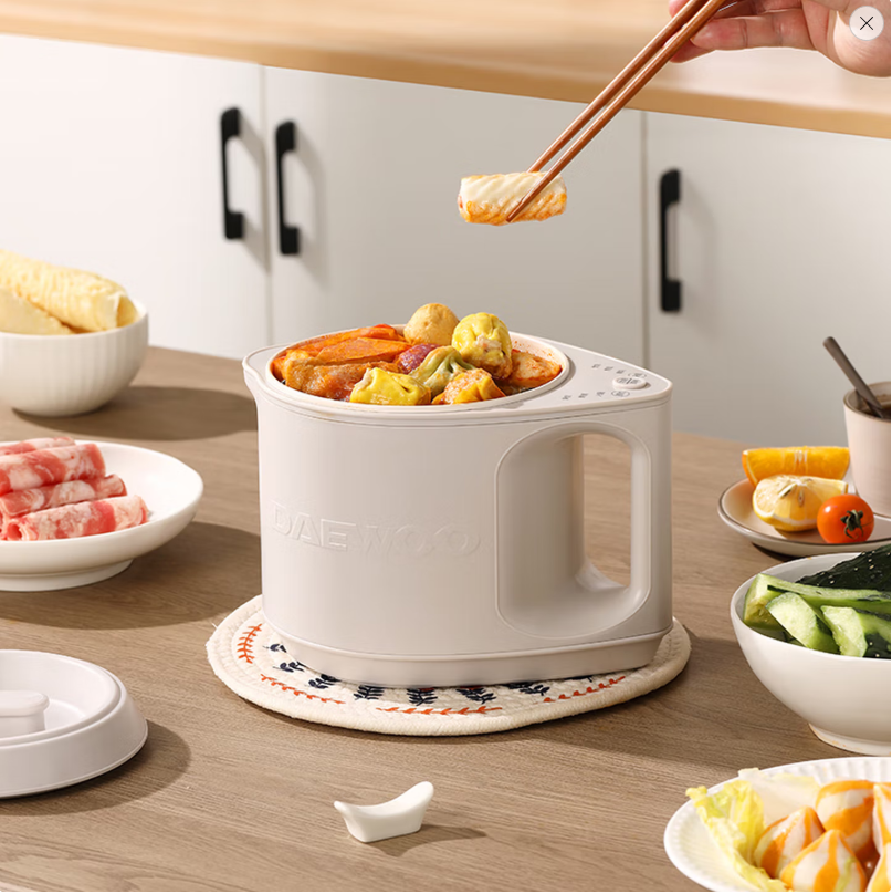 大宇智能电煮锅多功能家用慢炖煲养生健康电器