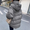 鸭鸭(yaya)新款羽绒服女短款加厚宽松面包服休闲连帽时尚外套