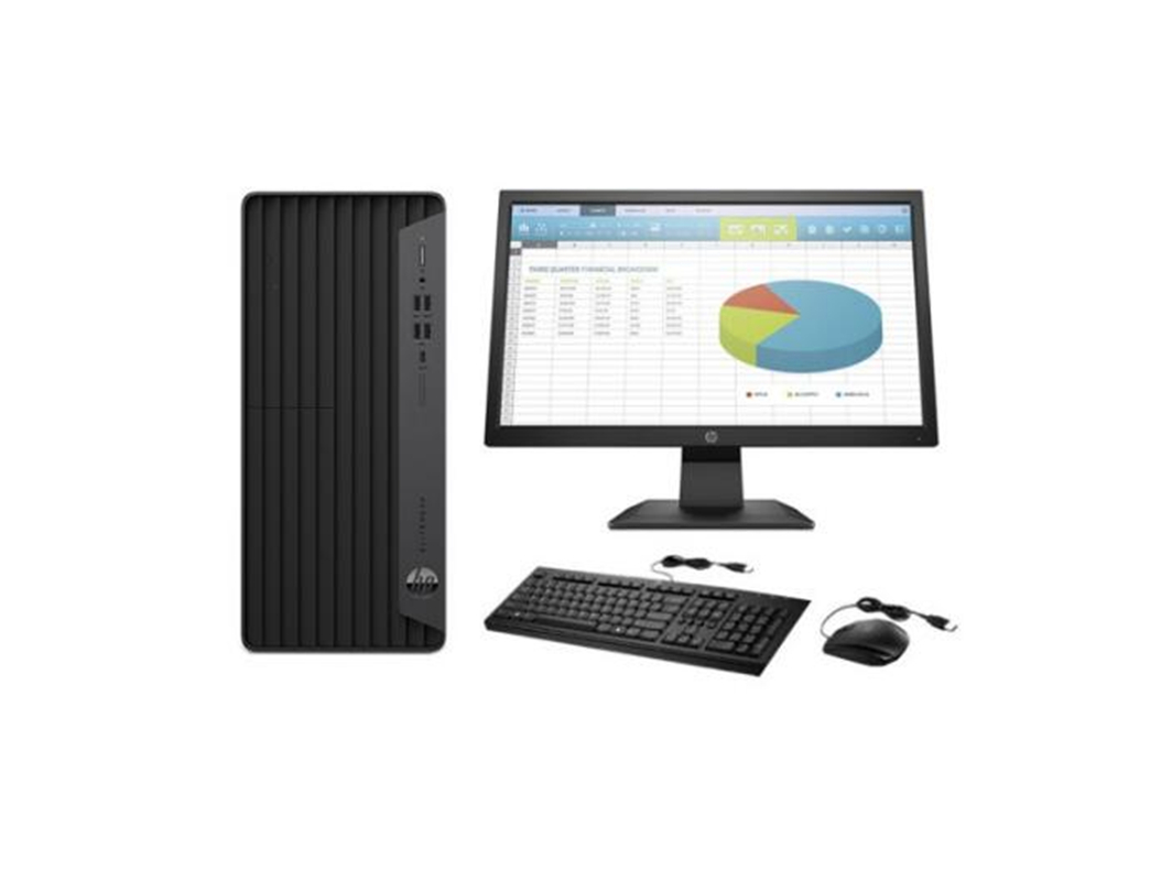 HP (惠普）EliteDest 880G6 23.8寸台式电脑整机 I5-10500 8G 1TB+256SSD 2G