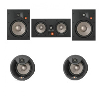 JBL STUDIO 2 6IC/8IC/6IW/8IW/55IW嵌入式吸顶式隐藏环绕家庭影院全景声音箱音响 6IW