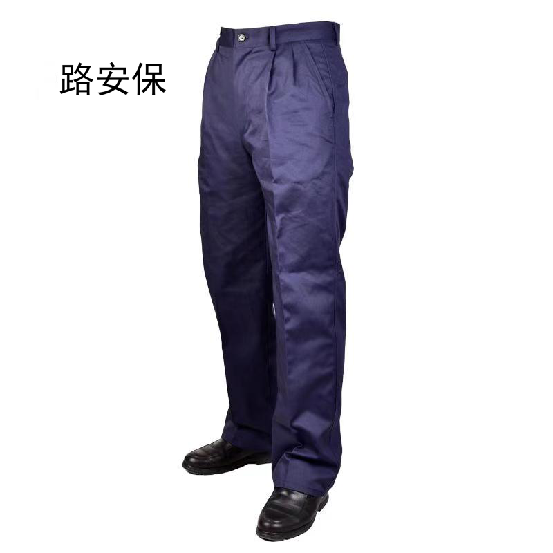 路安保阻燃工作服全棉制电焊工作服套高清大图