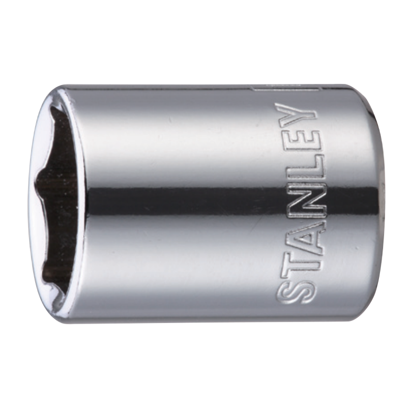 史丹利stanley10mm系列中飞棘轮扳手套筒头英制14英寸6角套筒91132122