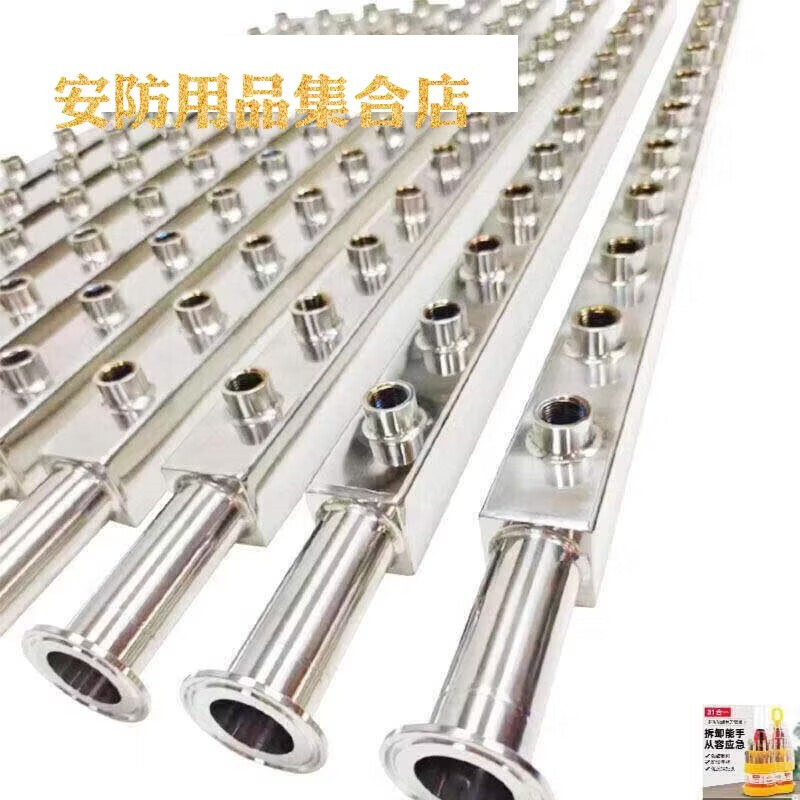 不锈钢液冷分集水器数据中心CDU管道耐压耐高温液冷方管分流器升 定制高清大图