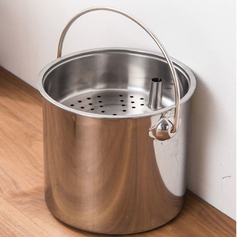 洁艺匠 JYJ726 茶水桶 26*27cm(计价单位:个) 奶白色图片