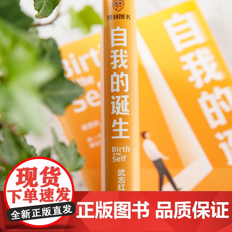 自我的诞生 武志红2022年全新力作 成功的人生是按照自己的意愿过一生 心灵与修养自我实现励志书籍正版 得到 正版书籍高清大图