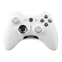 微星(MSI)GC30 V2 白色 有线无线双模游戏手柄pc电脑版steam电视家用usb猎人物语赛博朋克怪物实况足球