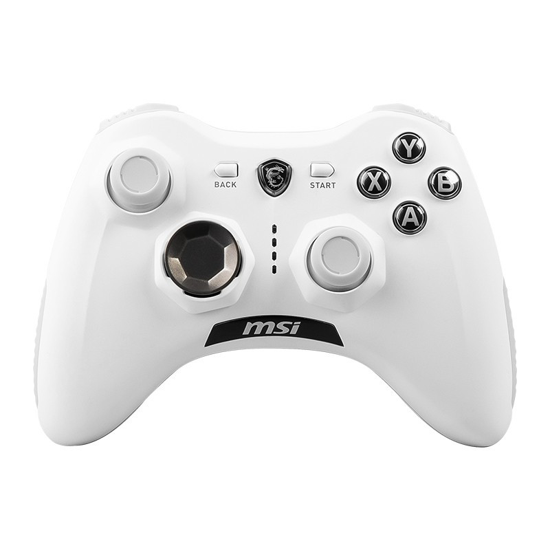 微星(MSI)GC30 V2 白色 有线无线双模游戏手柄pc电脑版steam电视家用usb猎人物语赛博朋克怪物实况足球