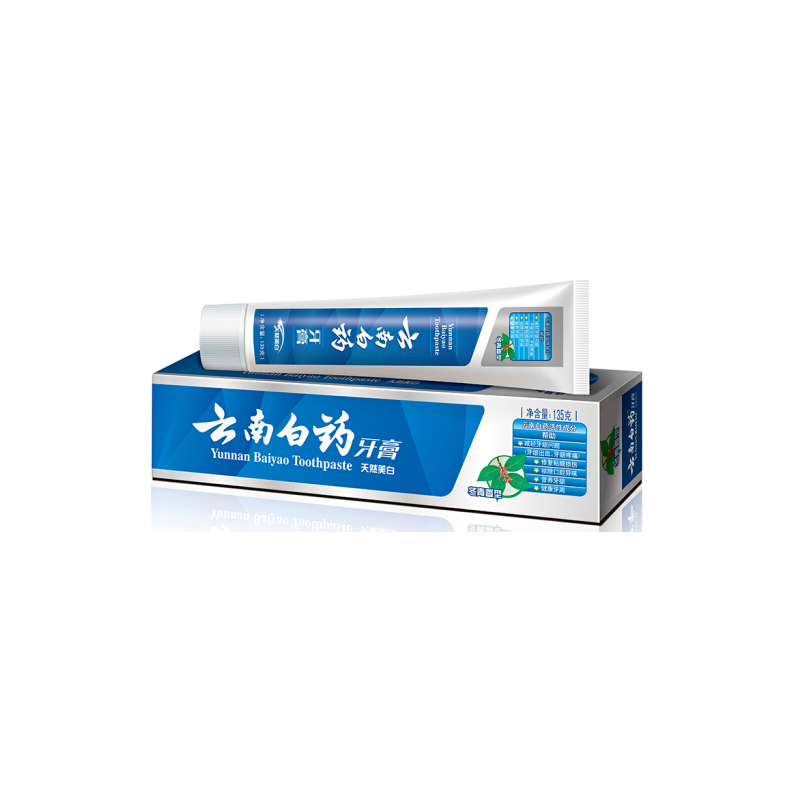 中华云南白药冬青香型牙膏135g
