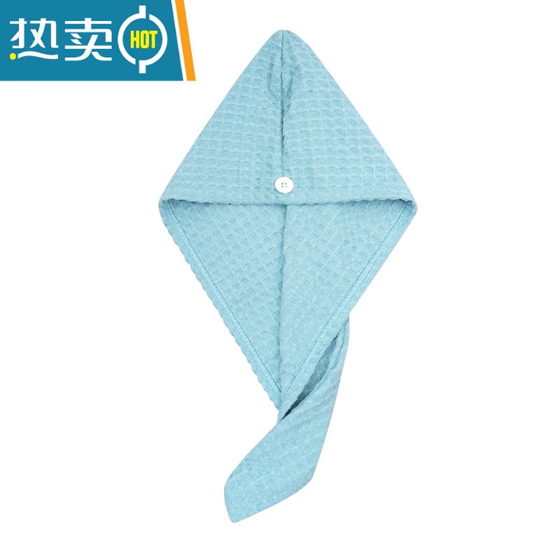 敬平干发帽女新款吸水加厚擦头毛巾洗头发速干器包头巾护发浴帽 淡粉-日式珊瑚绒 不闷发 强吸水高清大图