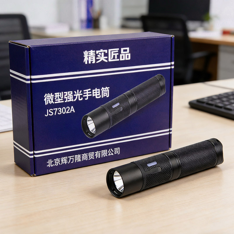 精实匠品 微型强光手电筒 JS7302A 把高清大图