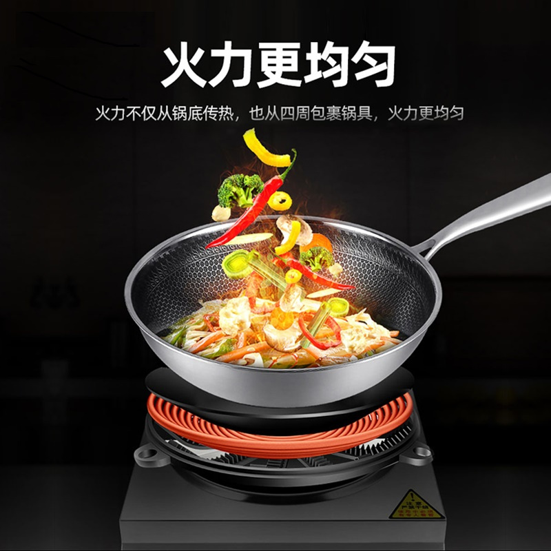 飞天鼠(FTIANSHU) 商用电磁炉3500W大功率不锈钢凹面家用爆炒商业电炉食堂工业灶