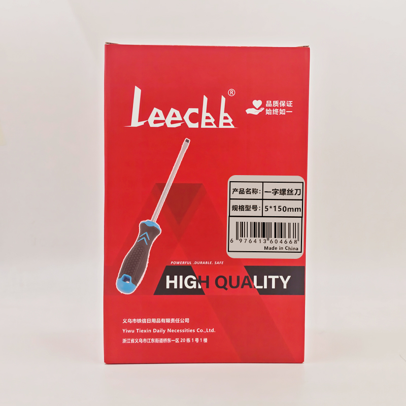 LEECBB 一字螺丝刀 5*150mm 把高清大图