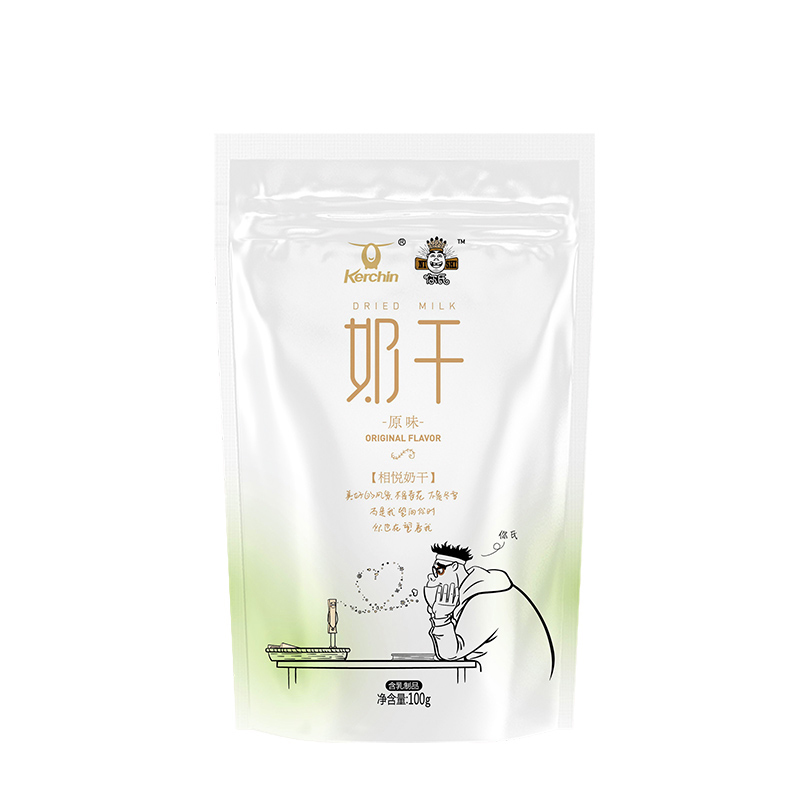 科尔沁 休闲零食 奶干 原味 100g 内蒙古特产 奶酪