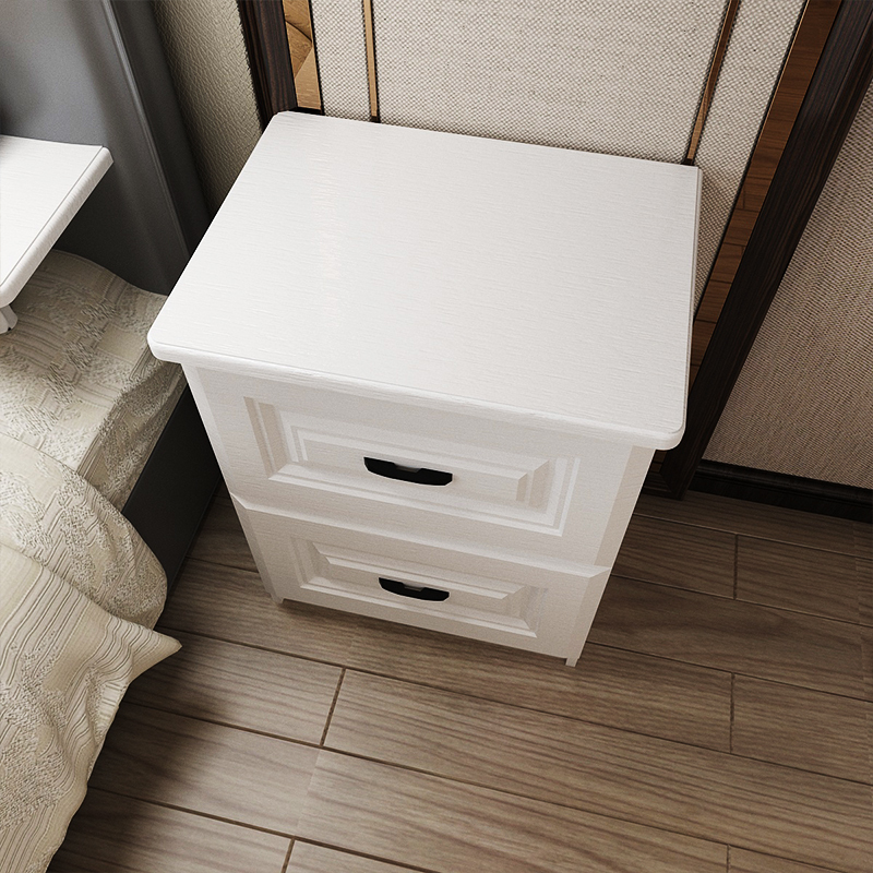 简约现代白色床头柜闪电客迷你多功能小型卧室床边柜轻奢韩式收纳储物