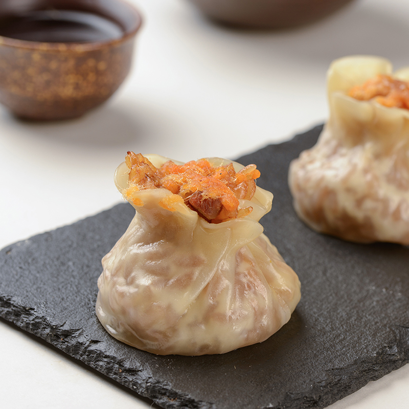 [速冻新品]祐康320g咸蛋黄烧麦*3包家庭早餐点心零食糯米烧麦