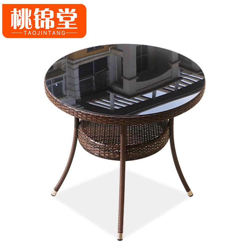 桃锦堂休闲桌80cm张高清大图