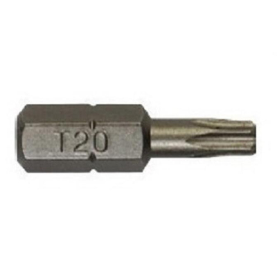 工具库 史丹利Stanley 6.3mm 系列花形旋具头T20x25mm (x10) 63-046T-23 2盒/组
