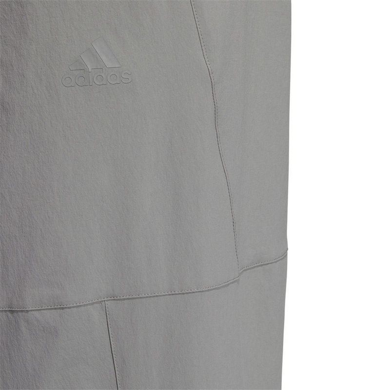 adidas 纯色口袋运动休闲裤 男款 灰色 IN6514