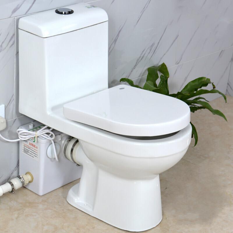 家用电动粉碎马桶坐便器地下室卫生间用污水提升器泵陶瓷抽水马桶5087马桶+T806(淋浴浴缸)其他/other高清大图