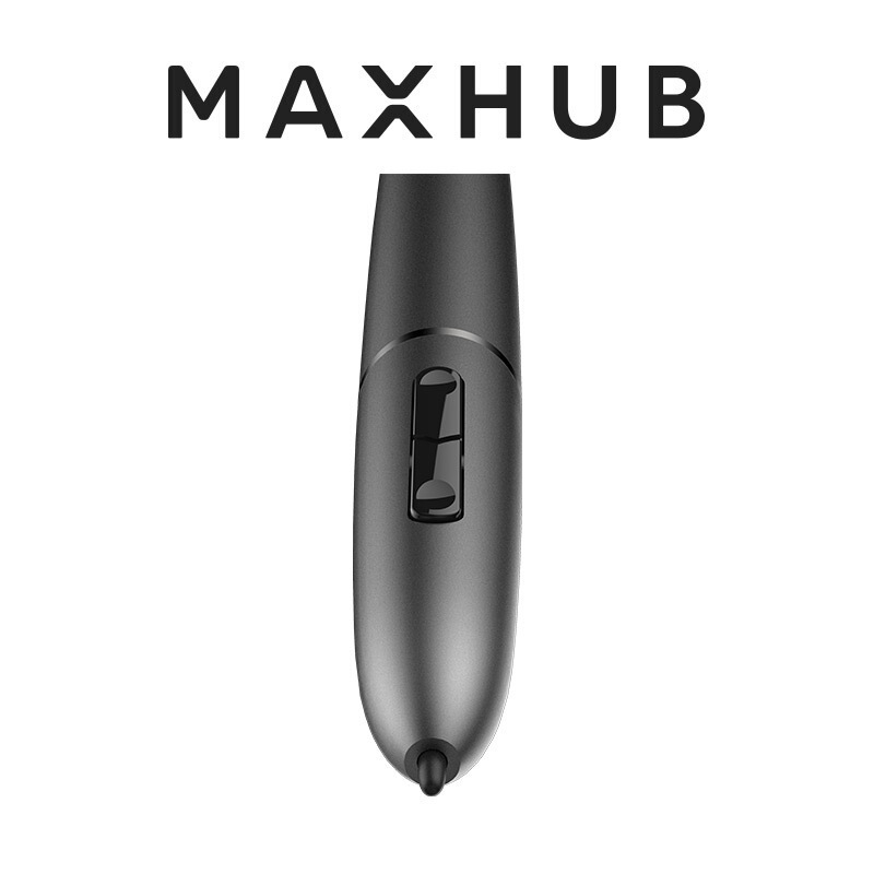 MAXHUB电磁笔SP08 可在 MAXHUB 旗舰版、增强版使用,自带无线移动充电底座