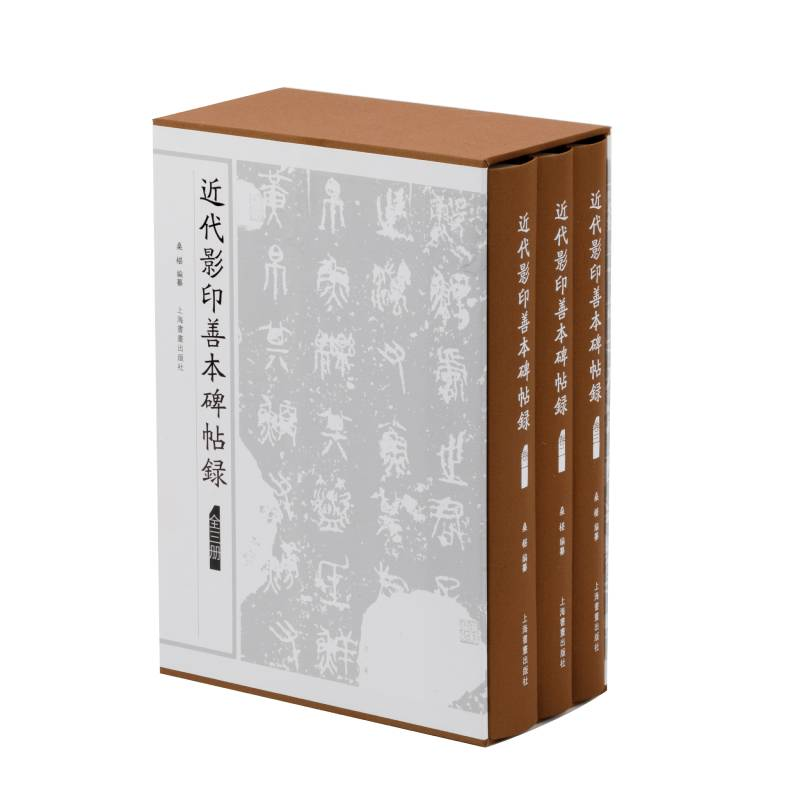 [M]近代影印善本碑帖录(全3册)-9787547927694高清大图