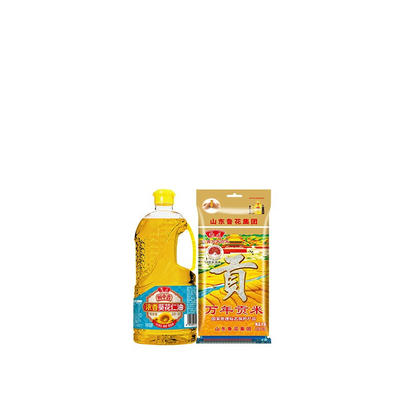 鲁花特级初榨花生油5L装浓香低芥酸健康食用油非转基因压榨高清大图