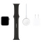 Apple Watch Series5 智能手表 GPS 40毫米 深空灰色铝金属表壳搭配黑色运动型表带