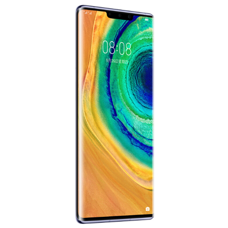 [二手9成新]华为Mate30 Pro 5G 冰河银 8G+256G 全网通安卓手机曲面屏麒麟990双卡商务娱乐5G手机