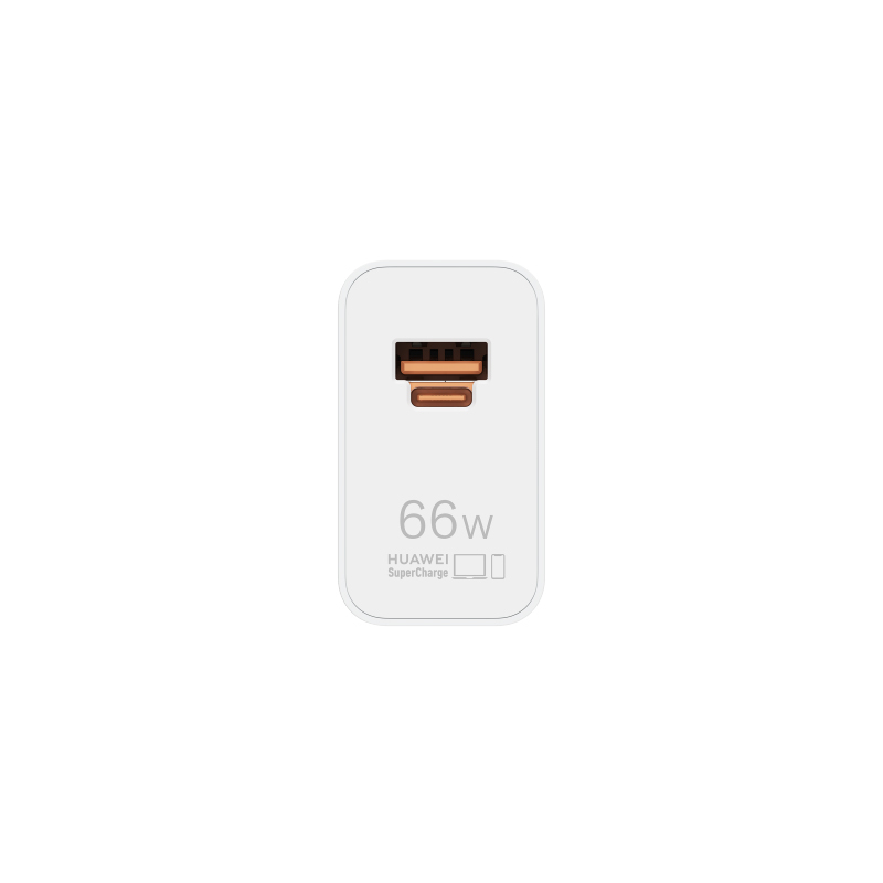 华为(HUAWEI)全能充电器(Max 66W)白色 中规 [此产品10件以上起拍]高清大图