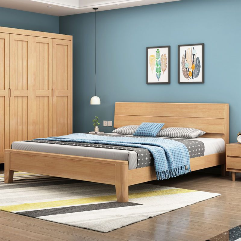 臻远 ZY-SMC-174 实木床卧室床北欧床公寓床家用床 1.8米