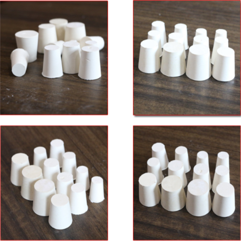 橡胶塞 试管塞 5# 胶塞 白色橡胶塞 优质 堵头 试剂瓶塞实验仪器7号: 规格:250ml