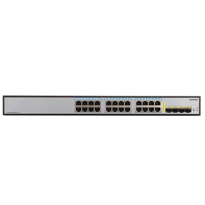 华为(HUAWEI)S1700-28GFR-4P-AC 企业级24口千兆SNMP管理 交换机 优享服务