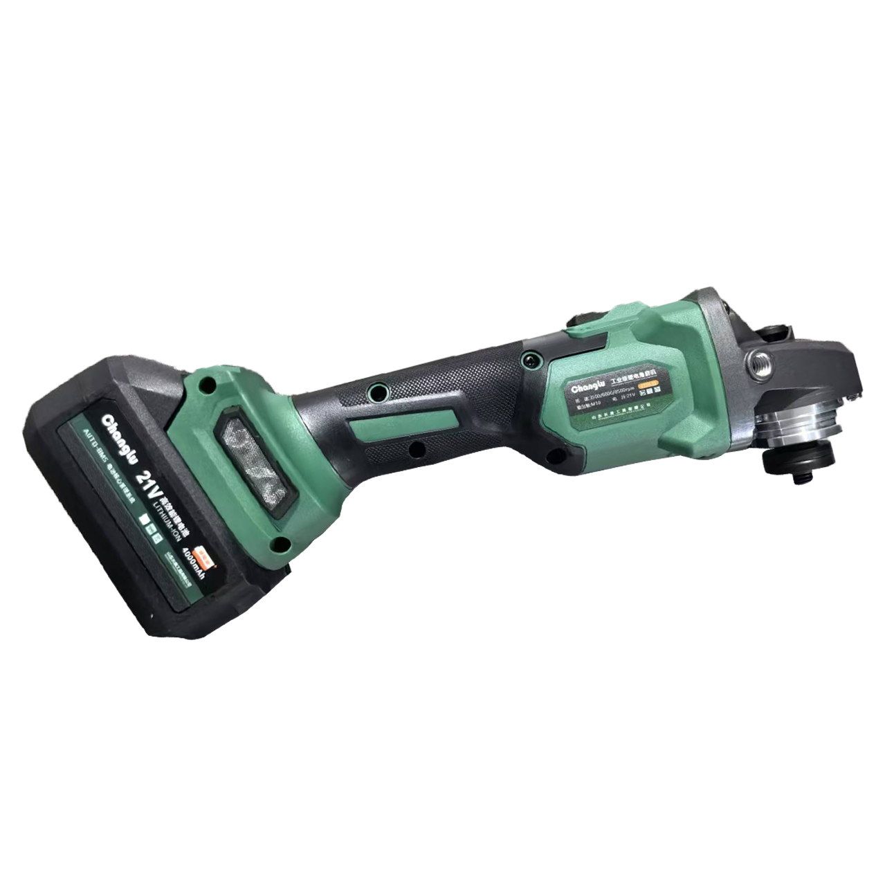 长鹿 ET0533 工业级锂电角磨机100mm(21V,4.0Ah) 100mm(21V,4.0Ah) 台高清大图