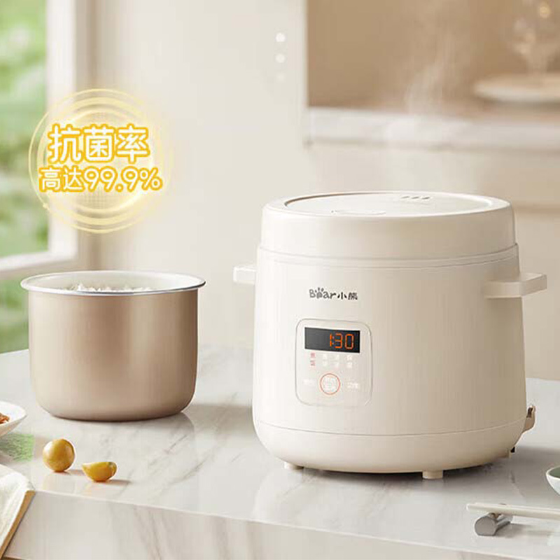 小熊电饭煲1.2L一键速煮耐磨不粘导热均匀DFB-S12E6高清大图
