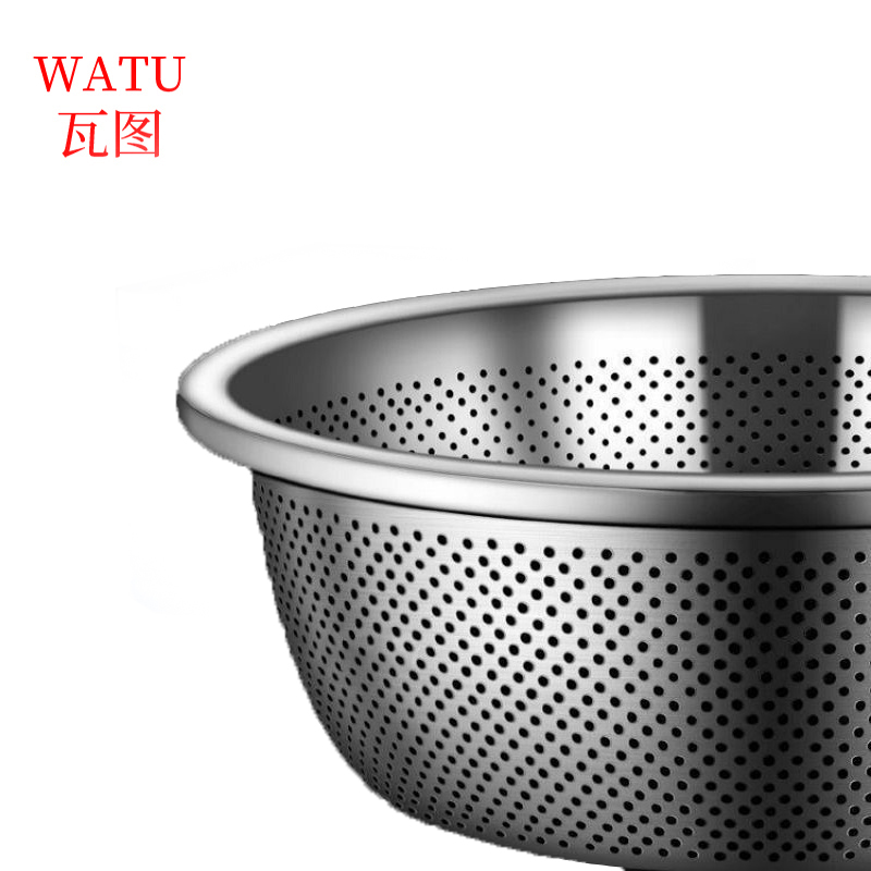 瓦图 不锈钢沥水盆 26cm 个高清大图