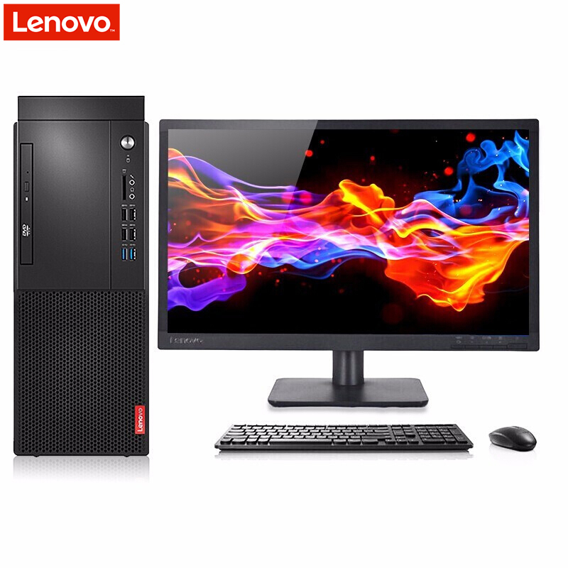 联想(Lenovo) 启天M428-A322 I5-9500 8G 1T WIN10 21.5英寸显示屏