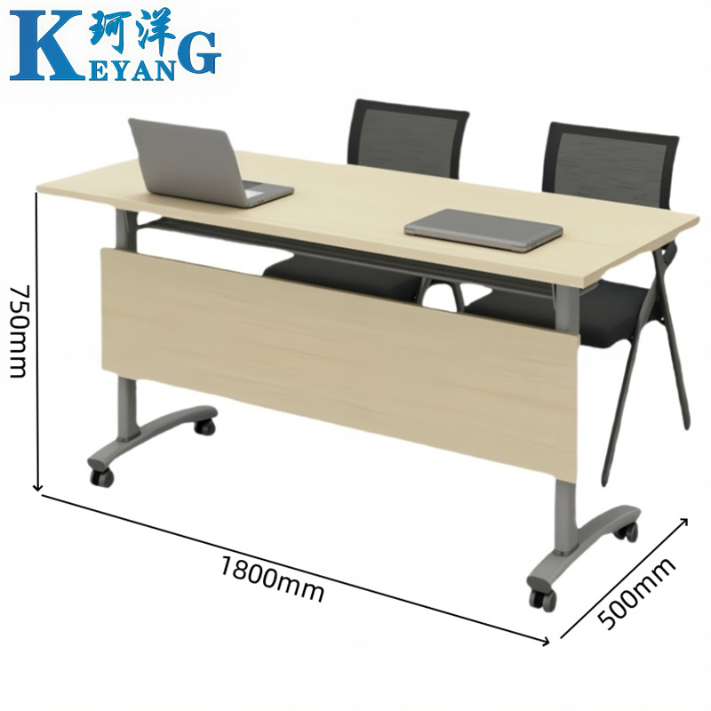 珂洋 折叠培训桌 1.8米(一桌两椅) 套高清大图