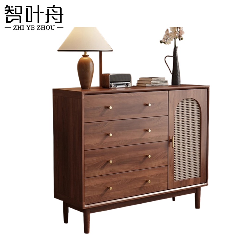 智叶舟收纳柜140*40*100cm台高清大图