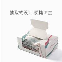 babycare婴儿口水巾 一次性围兜柔软小方巾小孩防水围兜便携饭兜斯波特绿3790