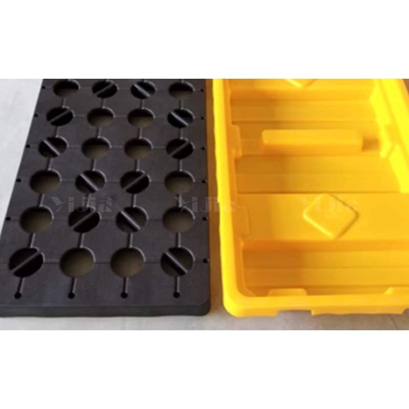 翌嘉YJ4120551防渗漏托盘危废化学品防泄漏塑料托盘 1300*660*150高清大图