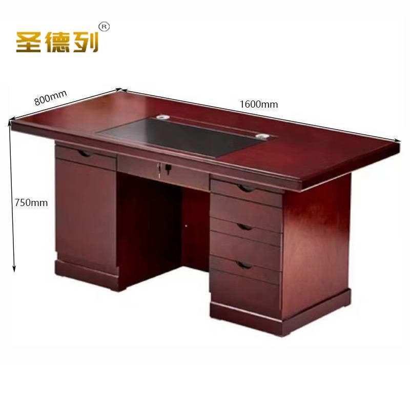 圣德列简约油漆办公桌职员桌L-6 1600*800*750mm图片
