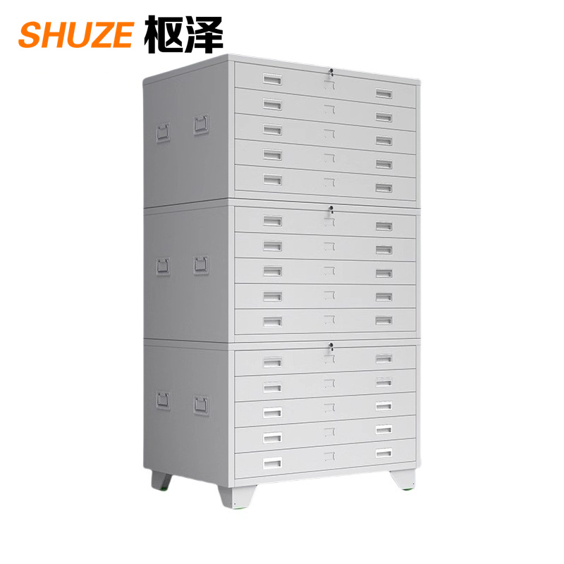 枢泽 底图柜 1号十五抽1000*700*1750mm 台高清大图