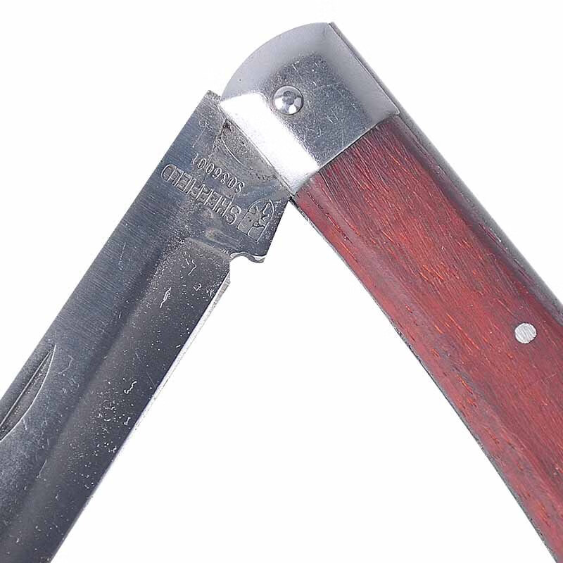 钢盾(SHEFFIELD) S036001 直刃电工刀硬质钢材[家用]高清大图